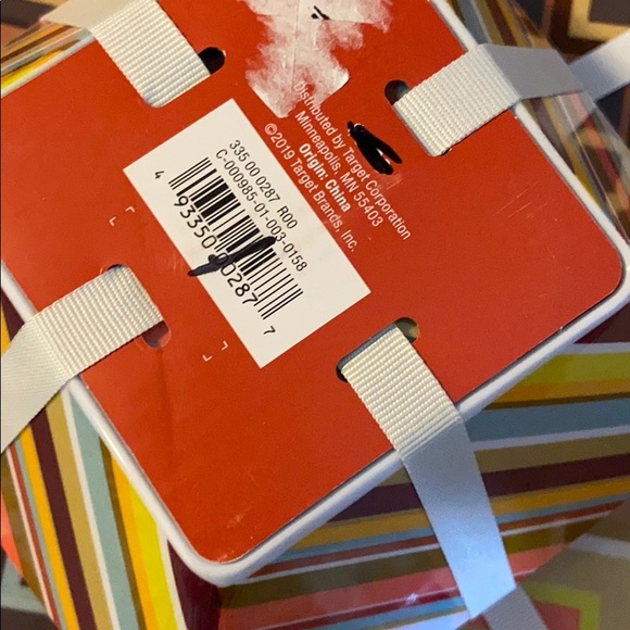 🔖 MISSONI For Target 20th Anniversary 4 Cereal Bowls 4 Pack Stripe Multicolored - Picture 5 of 5